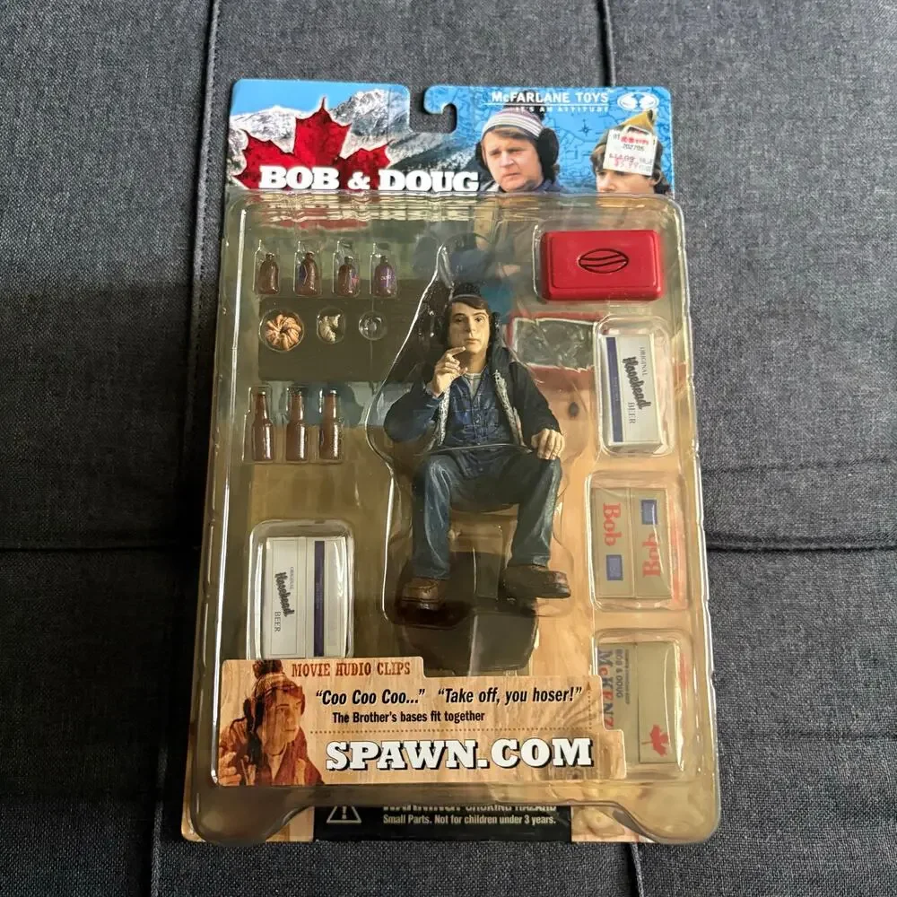 Bob & Doug McKenzie Figures Strange Brew Spawn Todd McFarlane Toys Vintage 2000